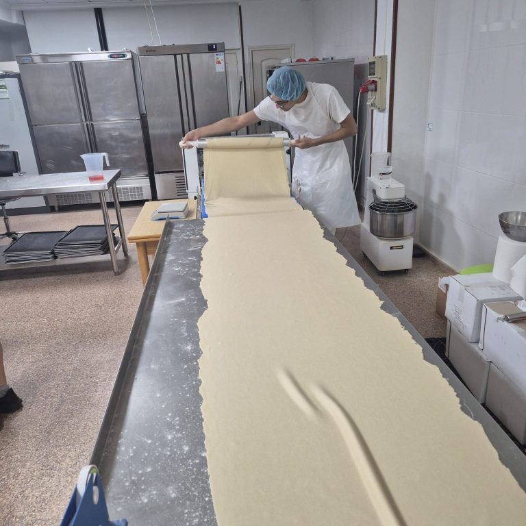 preparación de masa